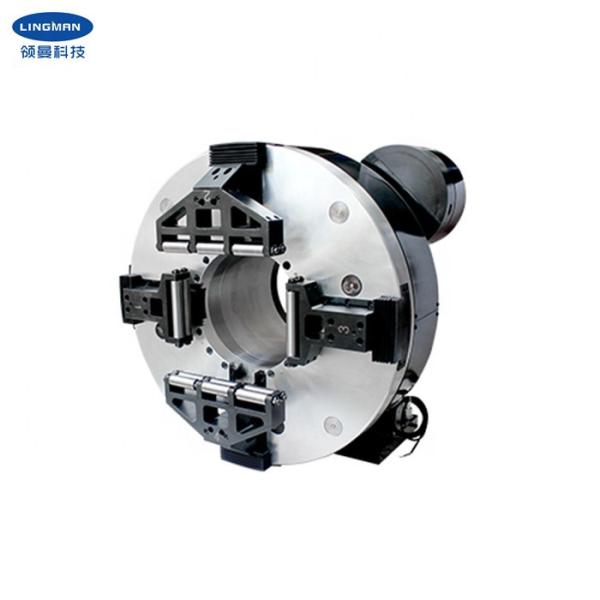 Quality G700D-270 Full Stroke Pneumatic Main 4 Jaw Rotary Laser Chuck For Tube Cutter wholesale