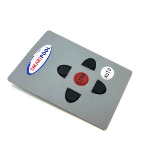 Custom Design Waterproof PC Push Button Switch With Tactile Embossing Domes