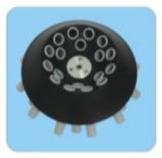 TD - 24K High Capacity Centrifuge Low Noise Overspeed For Blood Type Card