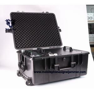 High Power GPS,WIFI , Mobile Phone UHF VHF Multi Band Jammer (Waterproof and