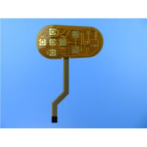 Flexible Printed Circuit Board FPC Built on Polyimide Film with Double Layer