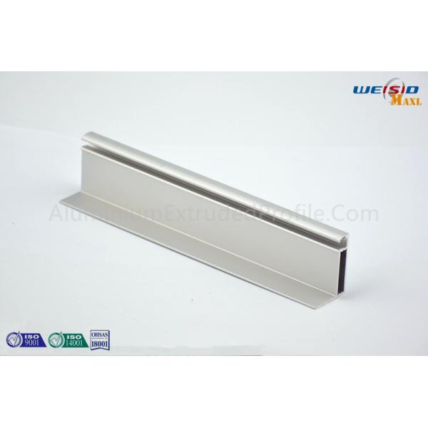 Extrusion Aluminum Window Frame AA6063 T5 Anodized Aluminium Profile Silver