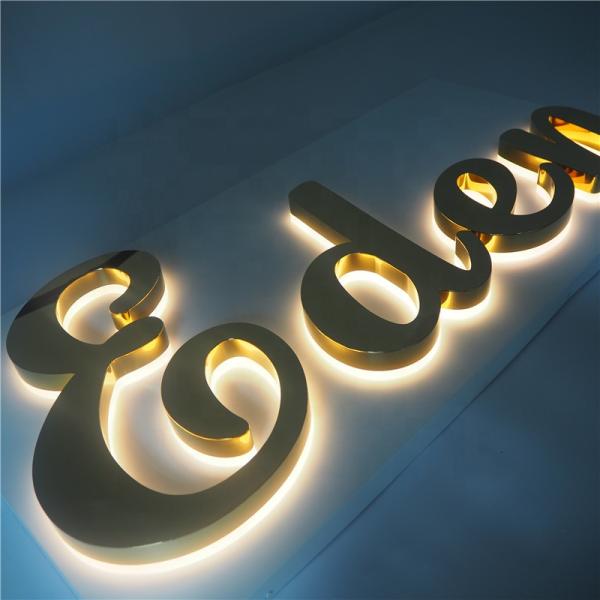 316ss Led Channel Letters Foam Front Lit Channel Letters 5mm
