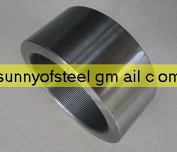 Cheap stainless ASTM A182 F304h soket weld half coupling for sale