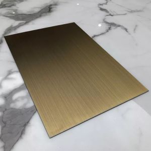 Bronze Antique Patina Copper Panels Sheets Brushed Finish Durable