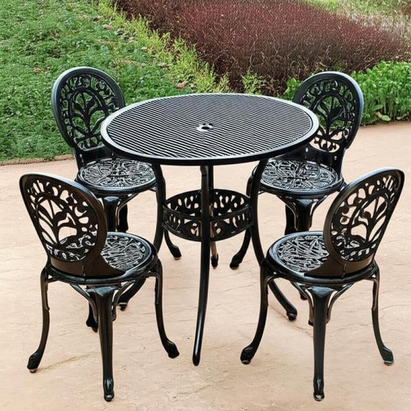 Cast Iron Table And Chairs The Perfect Combination of Functionality and