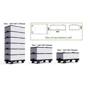 150v100ah lifepo4 battery for home 10kwh 20kwh stacked lithium ion battery