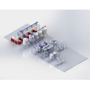 Composite Mixer – Wood Plastic With Vacuum Conveyor