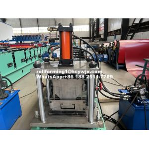 High Precision 1.8mm C Purlin Roll Forming Machine Manufacturing Size Changing