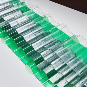 China Polycarbonate PC Plastic Corrugated Roof Sheet Customized For House on sale