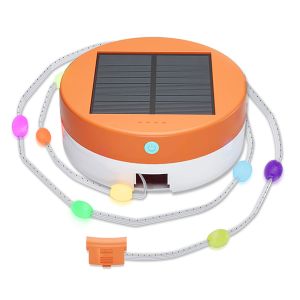Green Orange Color Motion Sensor Outdoor Lights With Toughened Glass Lampshade