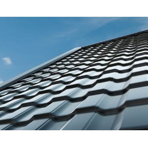 1250mm Feeding Width Heta Metal Roof Tile Roll Forming Machine With 5-6 Meters