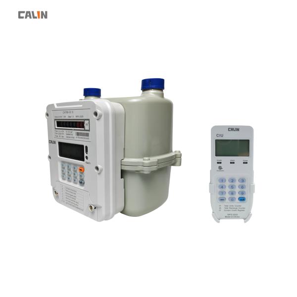 Quality Aluminum Body Keypad AMR Gas Prepayment Meter Prepaid Smart Meters wholesale
