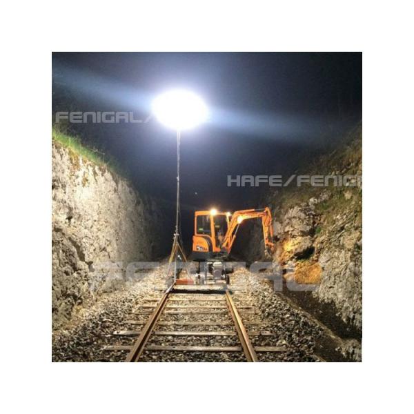 Quality Glare Free Safety Tripod LED Balloon 360deg Illumination Lighting 230V 400w wholesale