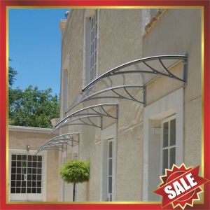 polycarbonate awning ,strong anti-UV,excellent wind resistance!