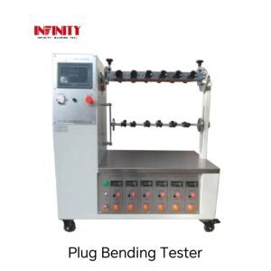 IN-8100A Plug Bending Tester 1-180° ±90° Adjustable Weight Of 132kg IN-8100A