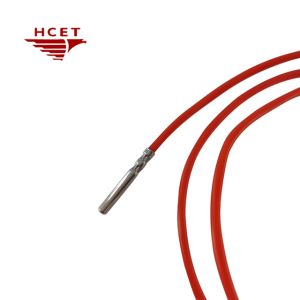 Stainless Steel 3 Wire Flexible PT100 Thermal Sensor RTD Platinum Resistance