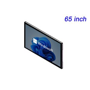 Cheap 65-Inch Windows Touch Embedded Display for Digital Signage Networks, Control Room Applications, Immersive Experiences, and High-Impact Presentations for sale