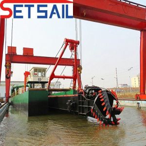 US Water Flow 4000m3 Cutter Suction Dredger with Sounder Depth Meter and
