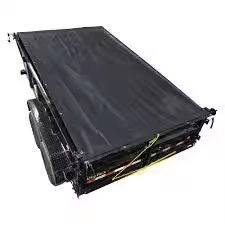 Customized iron can hall 14000 lb electric brakes on both axels 2 5/16 ball hook up 235R16 tire tipper dump farm trailer truck