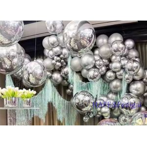 Cheap Colourful Mirror Reflective Inflatable PVC Iridescent Ball For Party Anniversary Deco for sale
