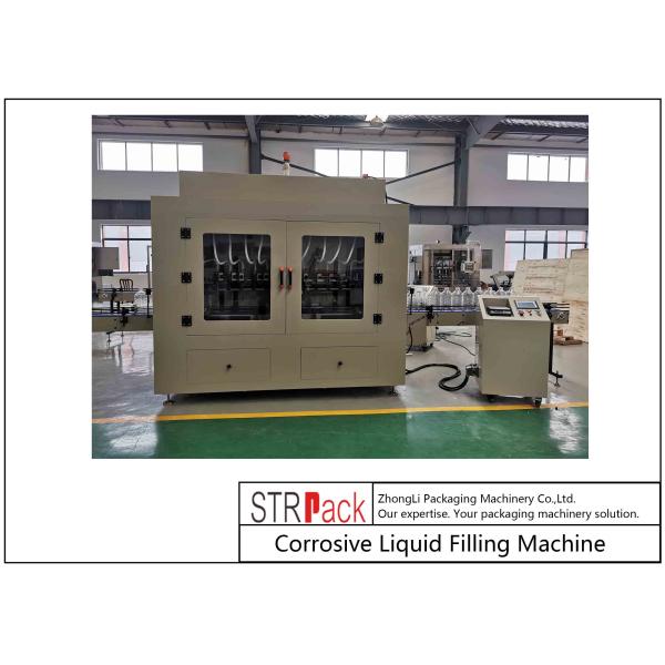 Bleach Sulphuric Acid 84 Disinfectant Corrosive Liquid Automatic Liquid Filling Machine