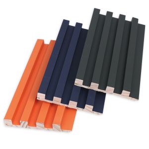 Insect Resistance WPC Grating Board WPC Fluted Wall Mould Proof