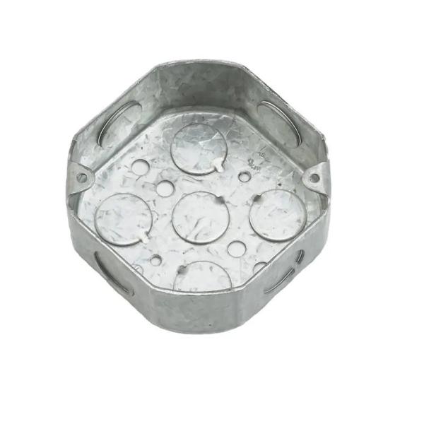Quality Concealed Galvanised Steel Junction Box Small Metal Electrical Box Customized wholesale
