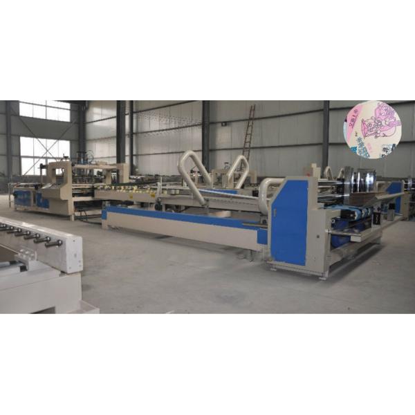 Quality Semi Automatic Electric Carton Folder Gluer Machine 3800mm×2000mm×1700mm wholesale
