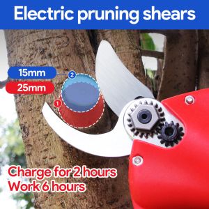2.5CM Battery Orchard Pruner Cordless Pruner with Cheap Price 16.8V 2.5Ah