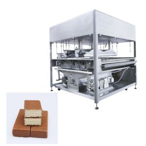 ISO 500kg/H 1200mm Chocolate Coating Machine for wafers