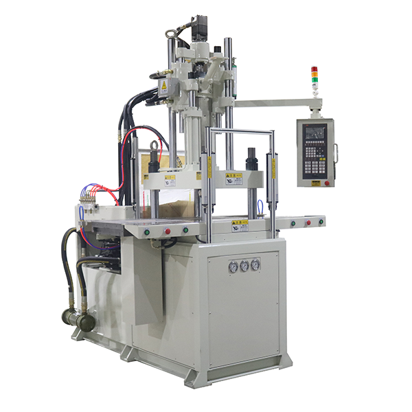 High Efficiency Double Slide Vertical Injection Molding Machine For Making Pet Ornament