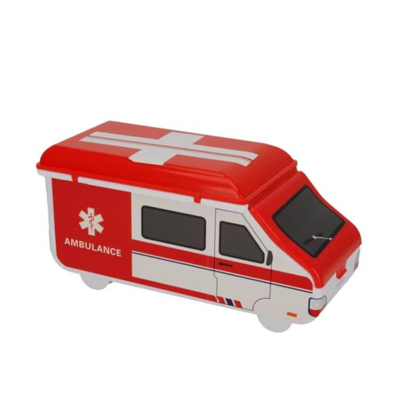 Outdoor Ambulance-Shaped First Aid Kit with Custom Logo – Ideal for Medical & Emergency Use