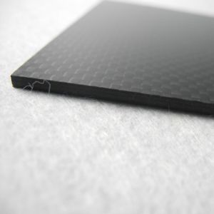 Weave Carbon Fiber Plate Flexible Tripod Type 3.0mm ±0.1mm Thickness