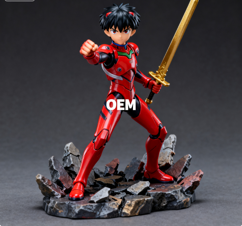 Custom Made Soft 3D Promotional Soft PVC Cute Action Figure Blind Box Toy