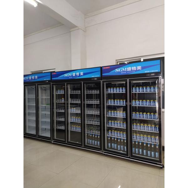 store/Restaurant Beverage Display Cooler Showcase 1840L High Capacity