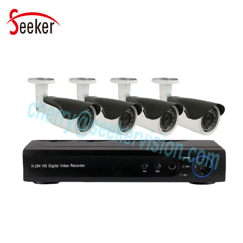 Quality 4 Channel 1080N AHD Security Camera System 1.3 Megapixel 4Ch Outdoor H.264 AHD CCTV DVR Kit wholesale