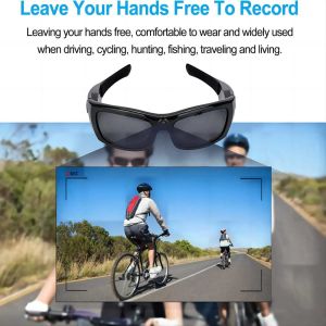 720P Video Camera Bluetooth Sunglasses With Answer Calls Music Enjoy