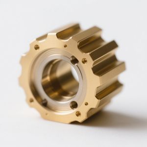 Brass CNC Turning Service High Precision Custom Automobile Engine Parts