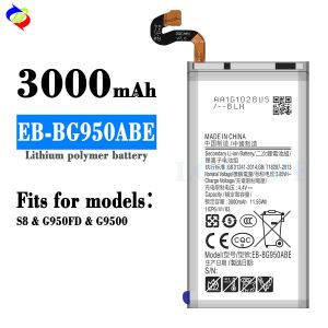 3000mAh for Mobile Phone Secondary Li-ion Battery EB-BG950ABE 3.85V Original SAM
