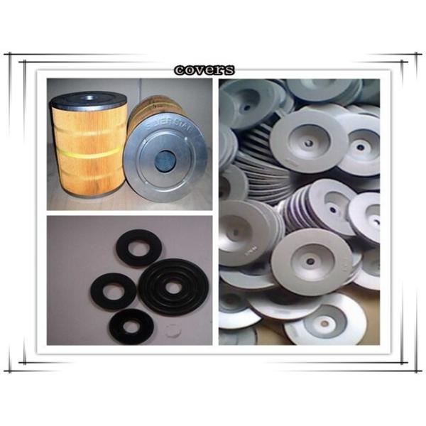 Mechanical Industry Dust Air Filters Material Galvanized Steel End Cap