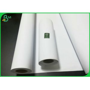 Eco - Friendly White Plotter Marker Paper With 60 Inch 70 Inch 80 Inch Width