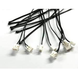 Epoxy Temperature Detection System With Lead Wire PVC / PFA / FEP 10mm - 1000mm