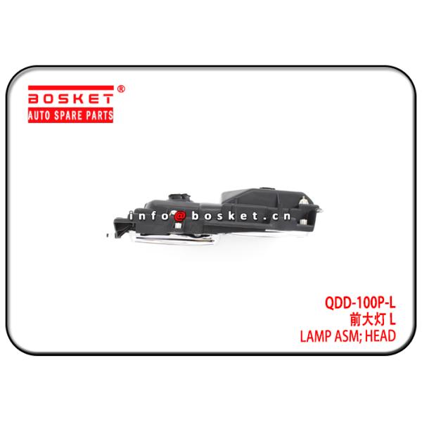 100P Isuzu NPR Parts QDD-100P-L QDD100PL Head Lamp Assembly