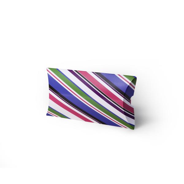 Custom Printed Foldable Hair Extension Box Pillow Box Printing For Hair