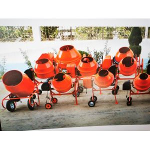 CE Certificate Mini Concrete Mixer Machine Roll Gas Engine Cement Mixer