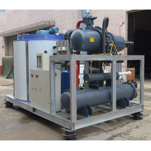 16kw Compressor Power Industrial Ice Machine 5ton 5000kg Ice Block Maker and