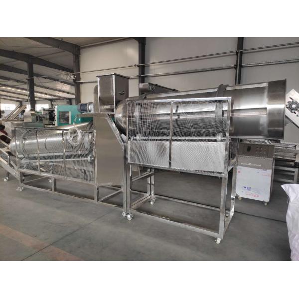 Stainless Steel Core Filling Snack Food Production Line 100kg/H