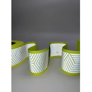 Customized Pattern Heat Transfer Reflective Tape Breathable Comfortable Elastic