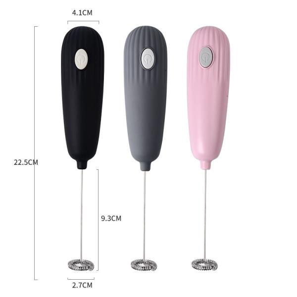 Quality AA Battery Operated Milk Frother Handheld Mini Electric Coffee Mixer wholesale